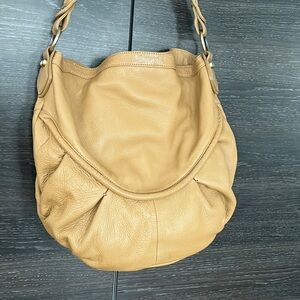 Allison Scott Stone Mountain Leather Hobo Bag